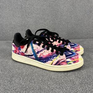 Adidas Stan Smith Shoes Womens Size 6.5 Multicolor Floral S81229 Sneakers Canvas